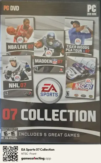 EA Sports 07 Collection Computer, NTSC box front