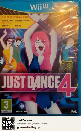 Just Dance 4 Nintendo Wii U, France box front