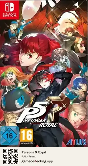 Persona 5 Royal Nintendo Switch, PAL box front