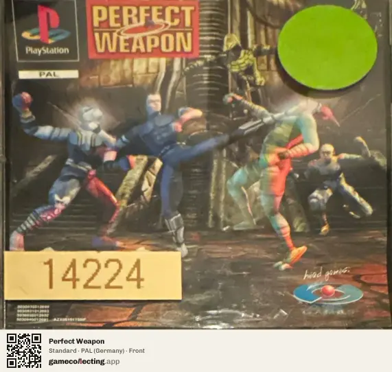 Perfect Weapon PlayStation, Germany box front
