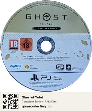 Ghost of Yotei PlayStation 5, PAL disc