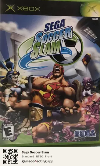 Sega Soccer Slam Xbox, NTSC box front