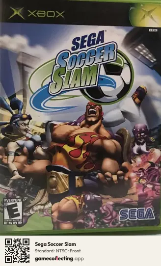 Sega Soccer Slam Xbox, NTSC box front