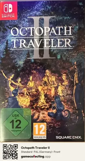 Octopath Traveler II Nintendo Switch, Germany box front