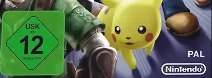 Super Smash Bros. Brawl, the USK square on its front