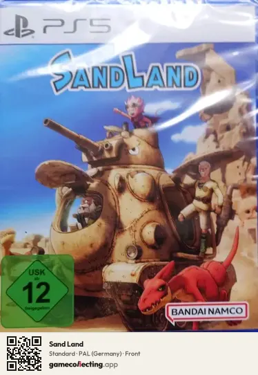 Sand Land PlayStation 5, Germany box front
