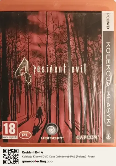 Resident Evil 4 Computer, Poland box front