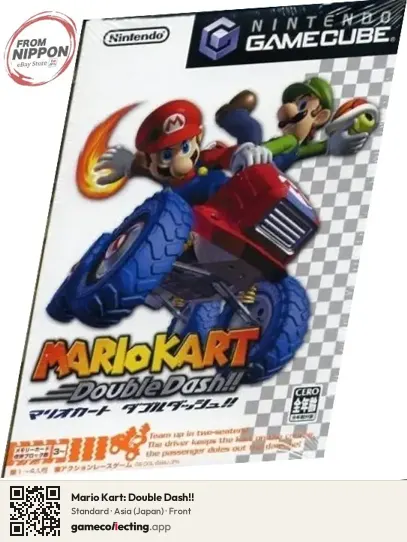 Mario Kart: Double Dash!! Nintendo GameCube, Asia box front