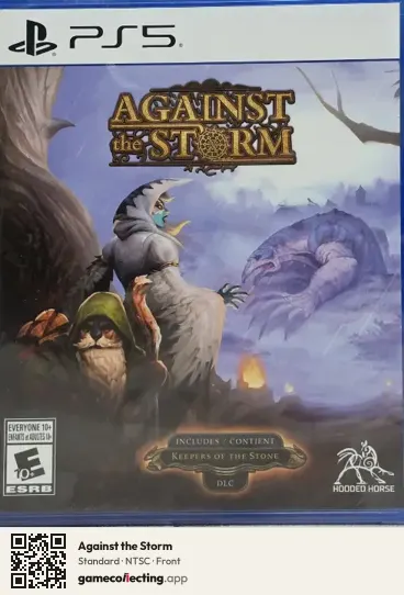 Against the Storm PlayStation 5, NTSC box front