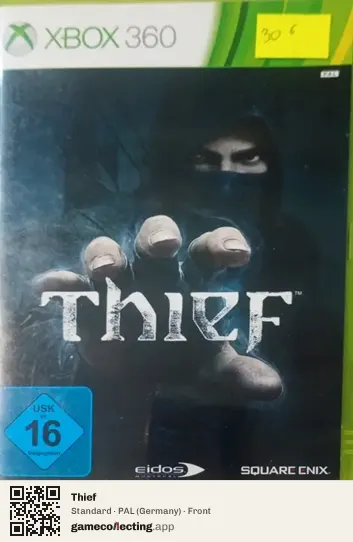 Thief Xbox 360, Germany box front