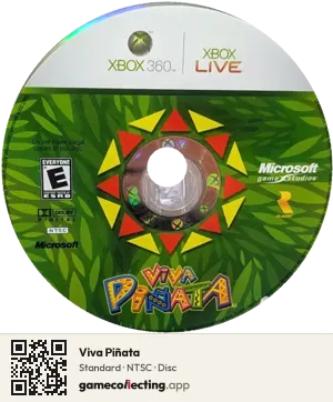 Viva Piñata Xbox 360, NTSC disc