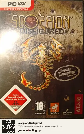 Scorpion: Disfigured Computer, Germany box front