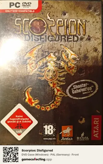 Scorpion: Disfigured Computer, Germany box front