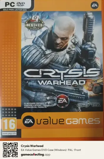 Crysis Warhead Computer, PAL box front