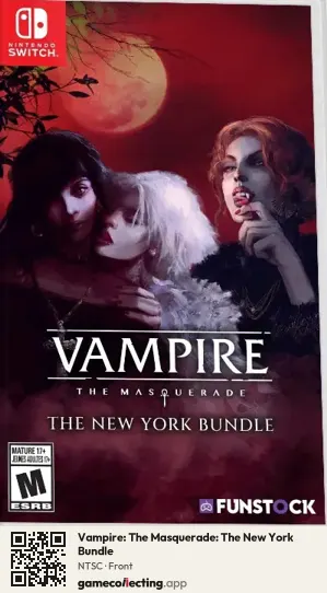 Vampire: The Masquerade: The New York Bundle Nintendo Switch, NTSC box front