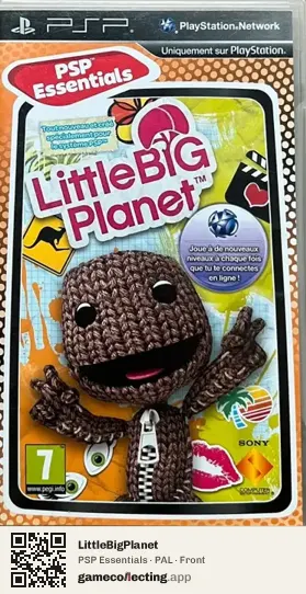 LittleBigPlanet PlayStation Portable, PAL box front