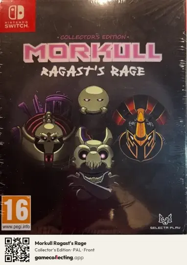Morkull Ragast's Rage Nintendo Switch, PAL box front