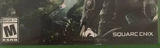 Just Cause 4, the ESRB box on its front