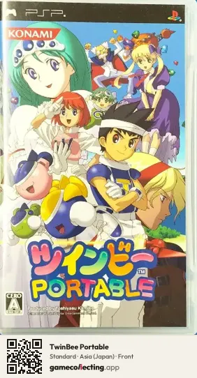TwinBee Portable PlayStation Portable, Asia box front