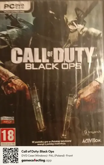 Call of Duty: Black Ops Computer, Poland box front
