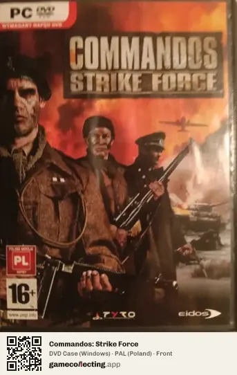 Commandos: Strike Force Computer, Poland box front