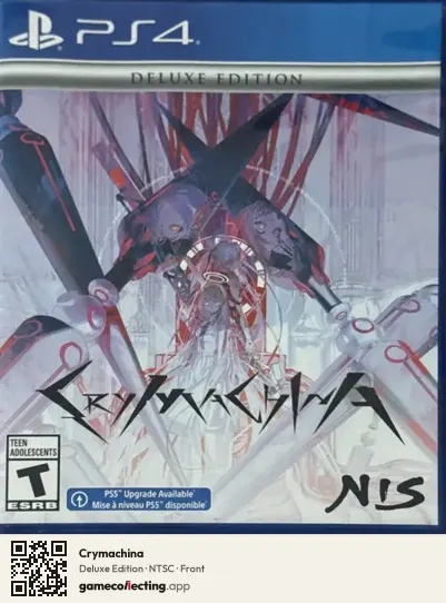 Crymachina PlayStation 4, NTSC box front