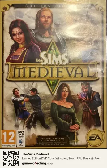 The Sims Medieval Computer, France box front
