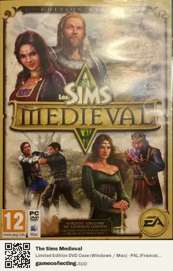 The Sims Medieval Computer, France box front