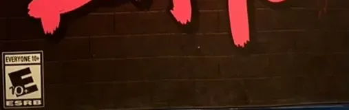 Gang Beasts, the ESRB box on its front