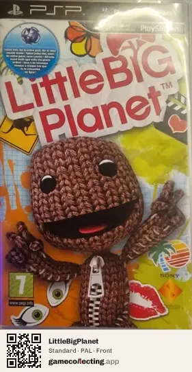 LittleBigPlanet PlayStation Portable, PAL box front