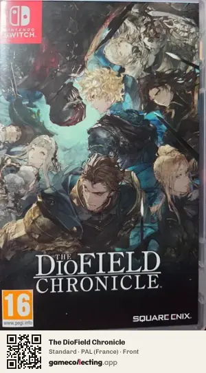 The DioField Chronicle Nintendo Switch, France box front