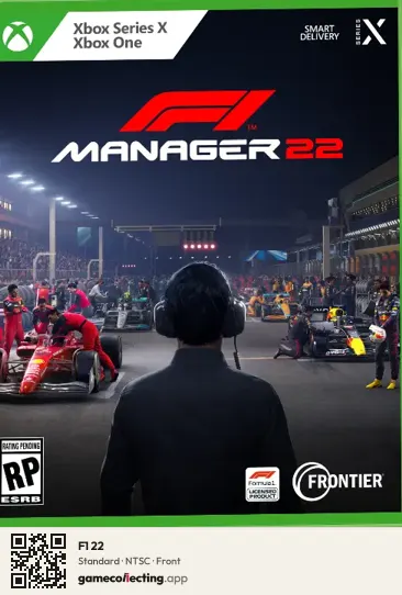 F1 22 Xbox One, NTSC box front