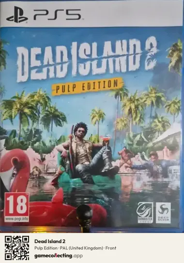 Dead Island 2 PlayStation 5, United Kingdom box front