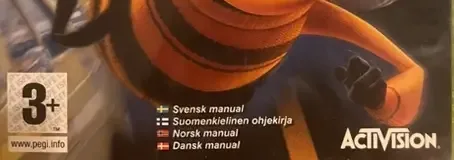 Bee Movie Game, the PEGI square on its front