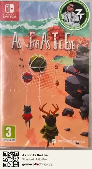 As Far As the Eye Nintendo Switch, PAL box front