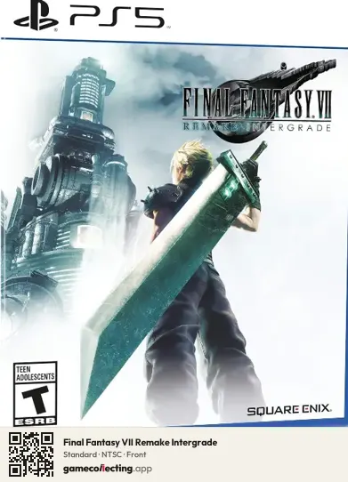 Final Fantasy VII Remake Intergrade PlayStation 5, NTSC box front
