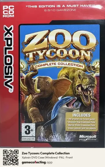 Zoo Tycoon: Complete Collection Computer, PAL box front