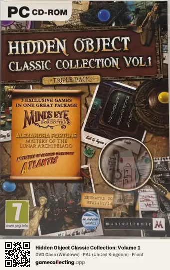 Hidden Object Classic Collection: Volume 1 Computer, United Kingdom box front