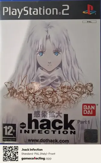 .hack Infection PlayStation 2, Italy box front