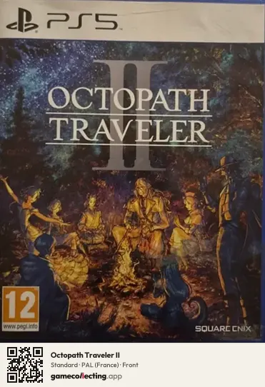 Octopath Traveler II PlayStation 5, France box front