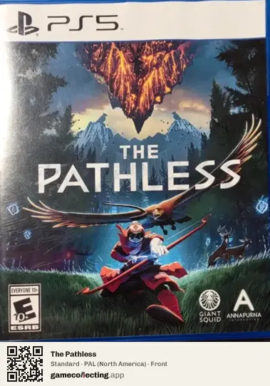 The Pathless PlayStation 5, North America box front