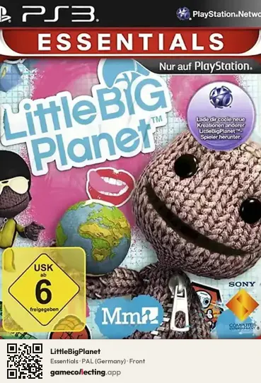 LittleBigPlanet PlayStation 3, Germany box front