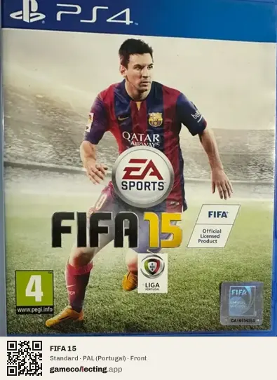 FIFA 15 PlayStation 4, Portugal box front