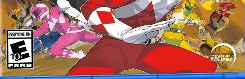 Mighty Morphin Power Rangers: Rita's Rewind, the ESRB box on its front