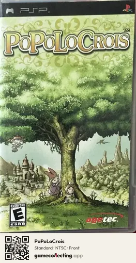 PoPoLoCrois PlayStation Portable, NTSC box front