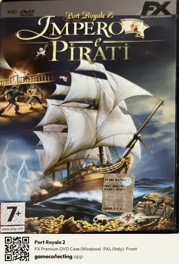 Port Royale 2 Computer, Italy box front