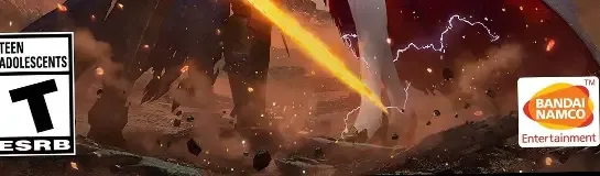 Tales of Arise, the ESRB box on its front