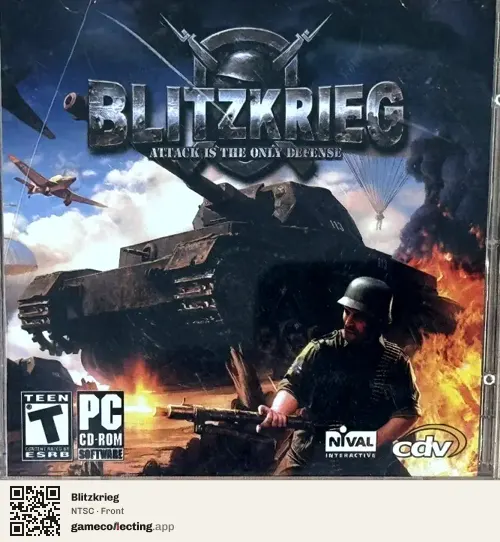Blitzkrieg Computer, NTSC box front