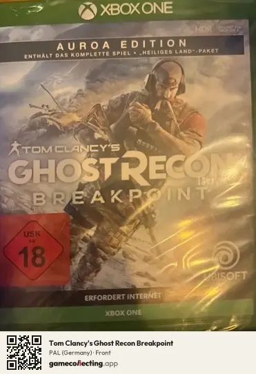 Tom Clancy's Ghost Recon Breakpoint Xbox One, Germany box front