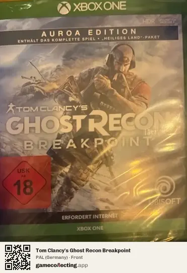 Tom Clancy's Ghost Recon Breakpoint Xbox One, Germany box front